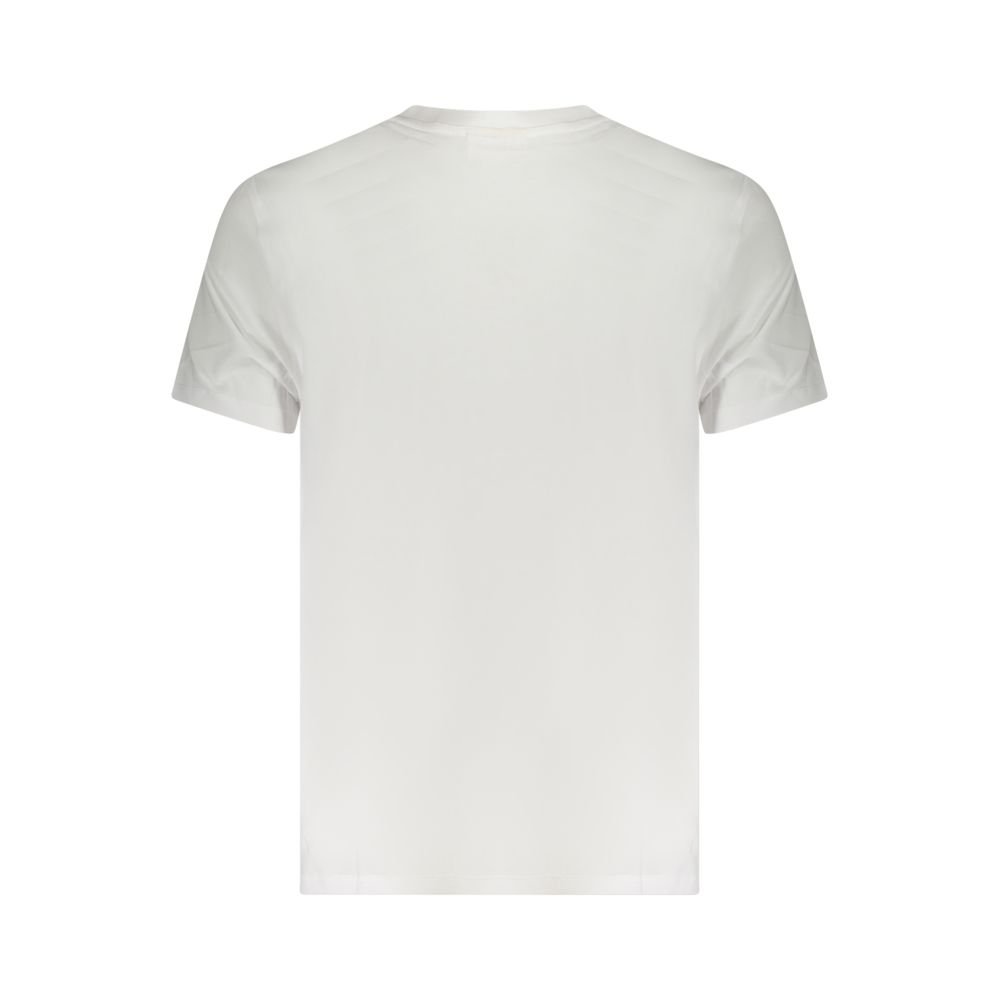 White Cotton Men T-Shirt designed by Calvin Klein - Image 2