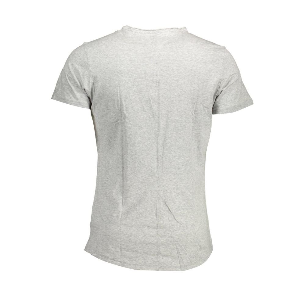 Classic Grigio Cotton T-Shirt designed by Tommy Hilfiger - Image 2