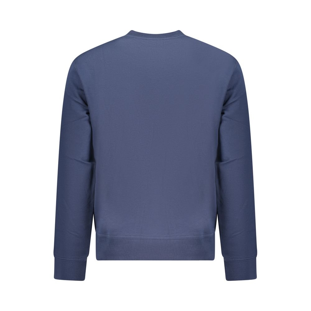 Blue Cotton Men's Sweatshirt designed by Hugo Boss - Image 2