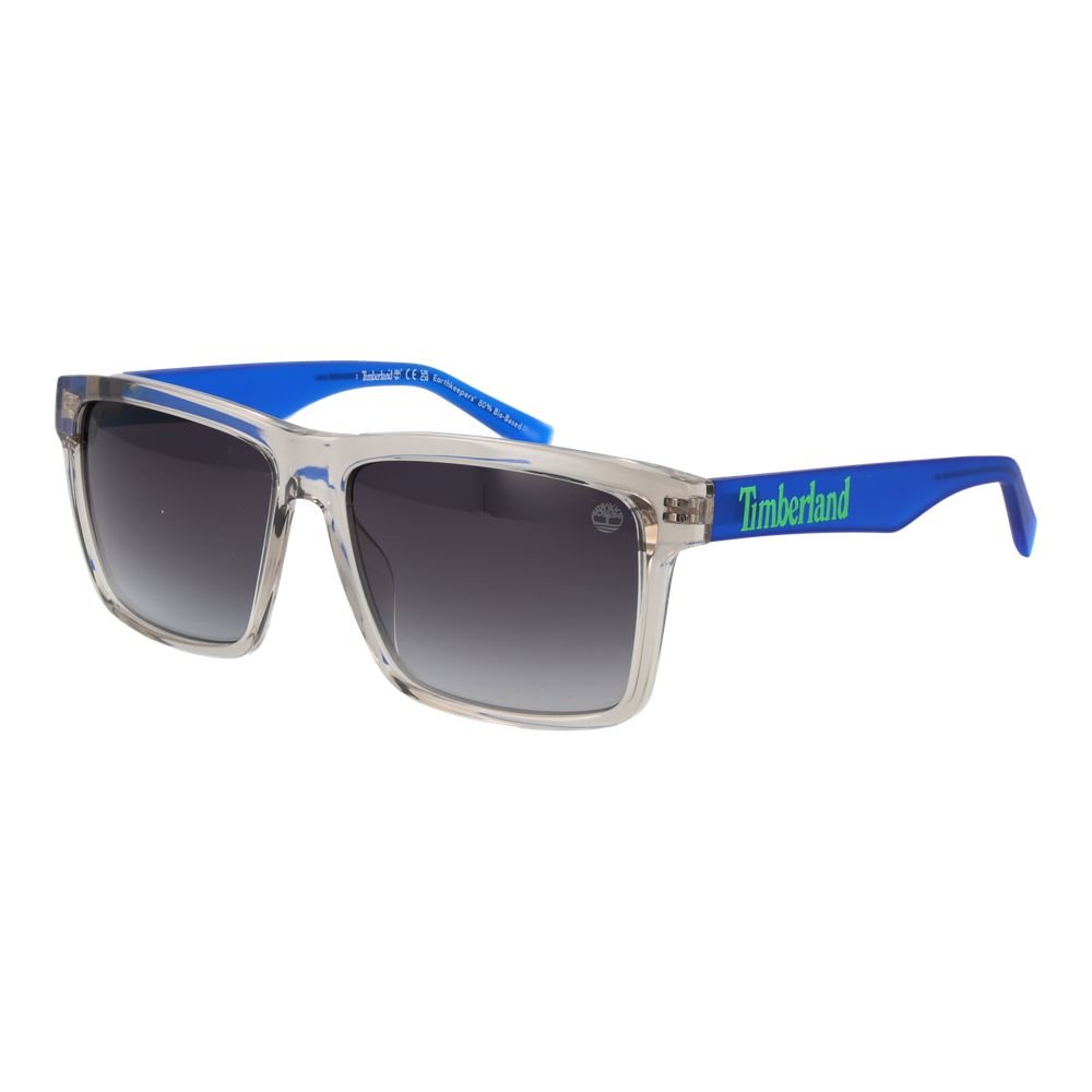Gray Stainless Steel Sunglasses designed by Timberland