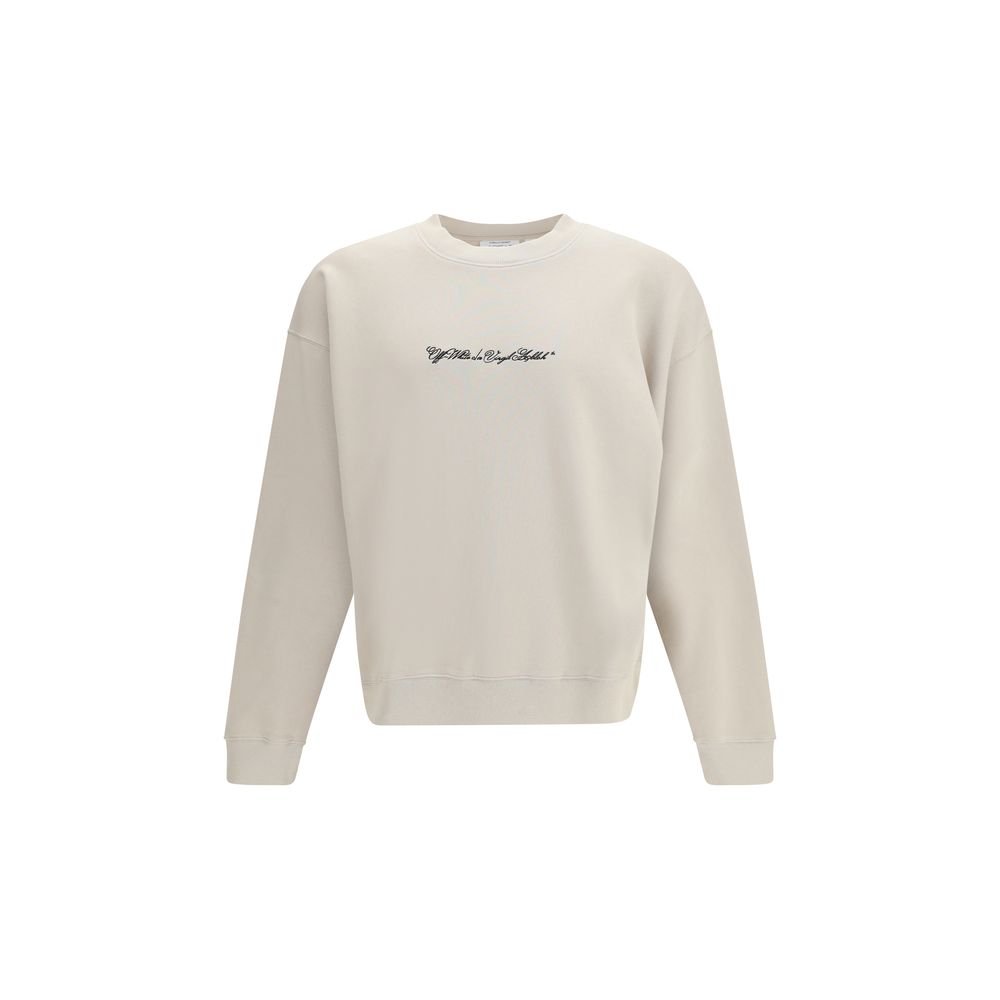 Classic Beige Soft Cotton Sweatshirt designed by Off-White