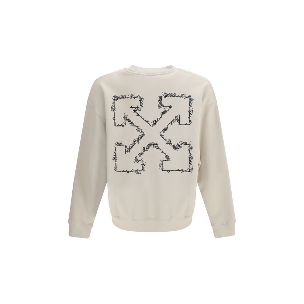 Classic Beige Soft Cotton Sweatshirt designed by Off-White - Image 2