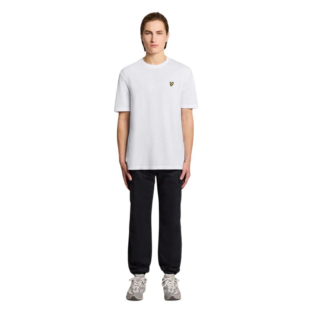 Classic White Soft Cotton T-Shirt designed by Lyle&Scott - Image 2