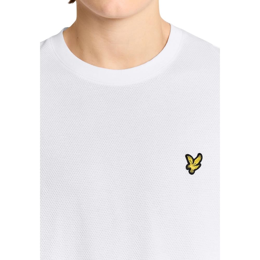 Classic White Soft Cotton T-Shirt designed by Lyle&Scott - Image 3