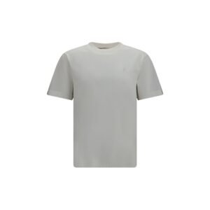 Sleek 2-Tone Checked Soft Cotton T-Shirt designed by Burberry
