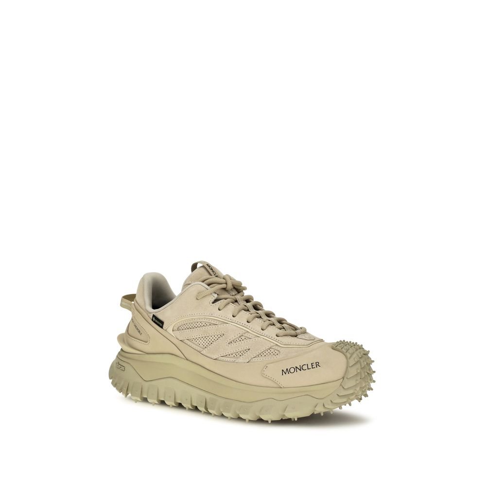 Essential Beige Leather Trailgrip Sneakers designed by Moncler - Image 2