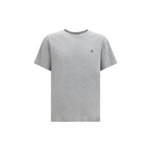 Trendy Gray Soft Cotton T-Shirt designed by Vivienne Westwood