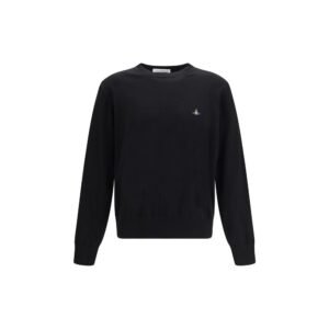 Chic Black Cashmere Sweater designed by Vivienne Westwood