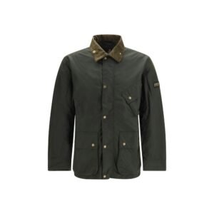 Elegant Waxed Full-Length Jacket designed by Barbour