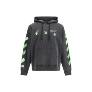 Trendy Gray Soft Cotton Sweatshirt designed by Off-White