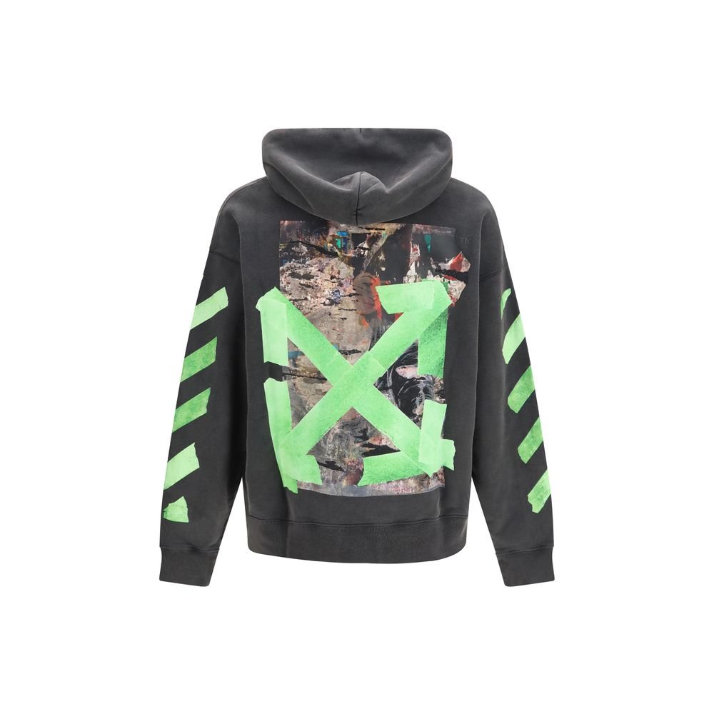 Trendy Gray Soft Cotton Sweatshirt designed by Off-White - Image 2