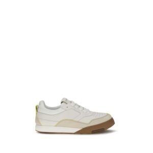 Classic White Leather Low Top Sneakers designed by Givenchy