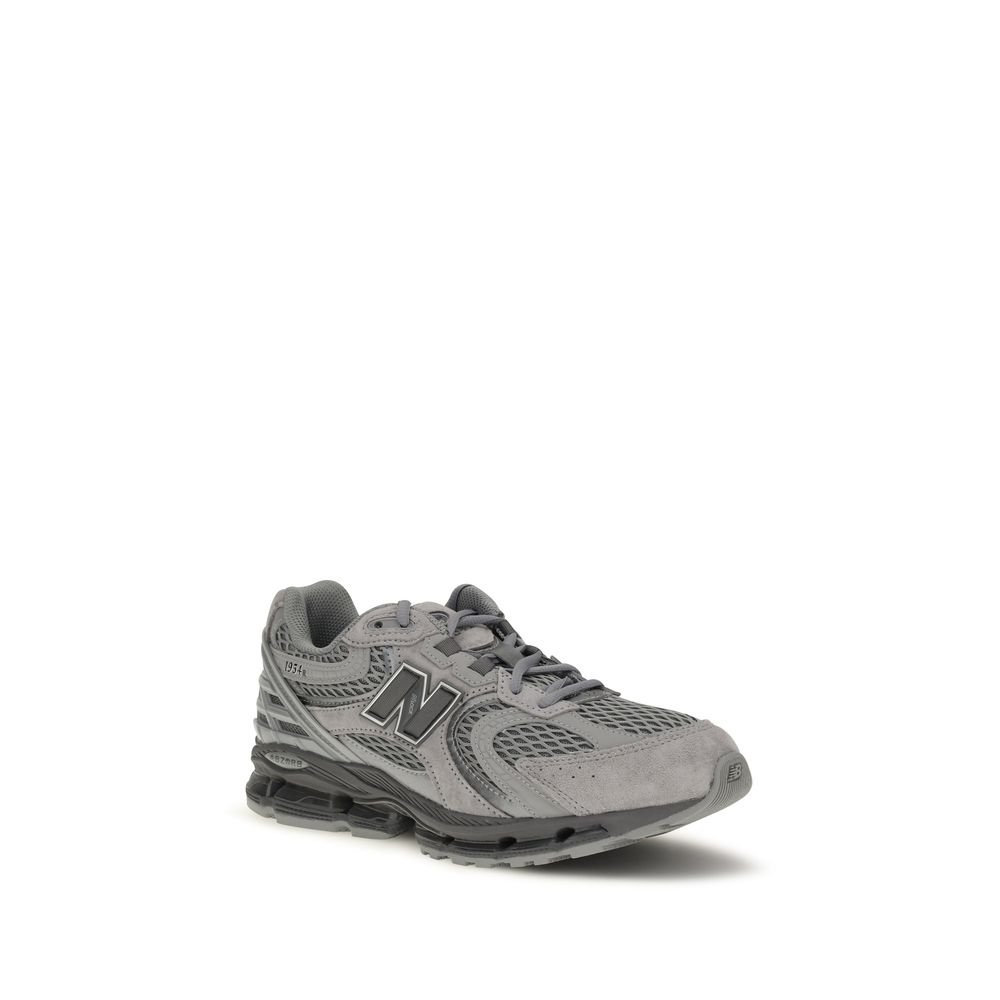 Gray Fabric Athletic 1954R Sneakers designed by New Balance - Image 2