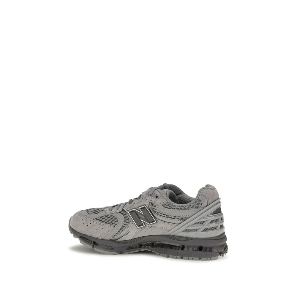 Gray Fabric Athletic 1954R Sneakers designed by New Balance - Image 3