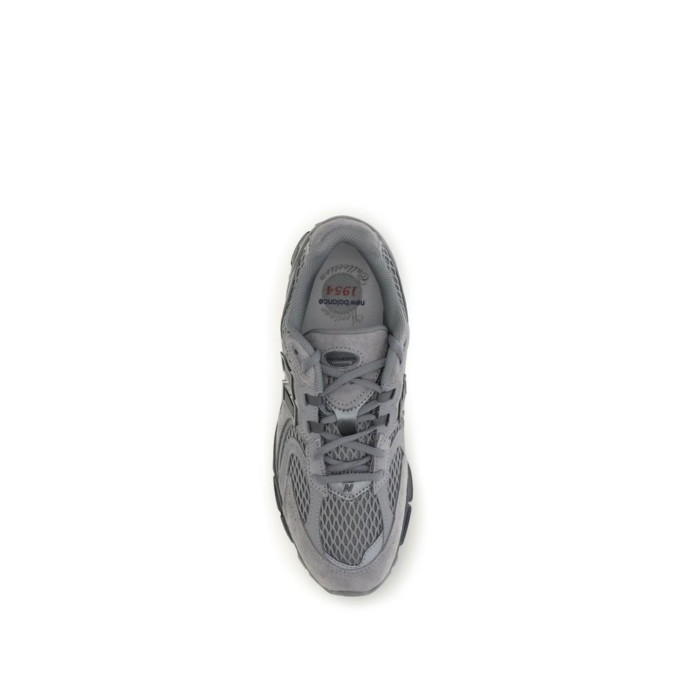 Gray Fabric Athletic 1954R Sneakers designed by New Balance - Image 4