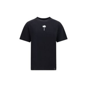 Niche Black Soft Cotton T-Shirt designed by Palm Angels