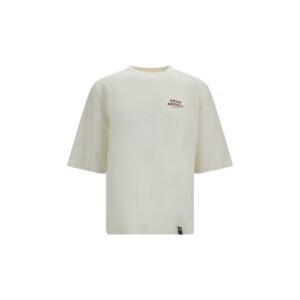 Classic Beige Soft Cotton Drift T-Shirt designed by Palm Angels