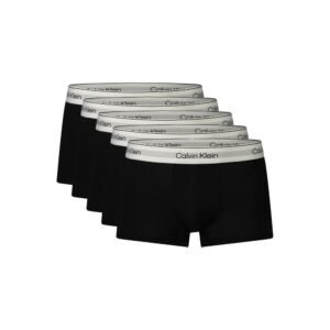 Black Cotton Mens 3-Pack Underwear designed by Calvin Klein