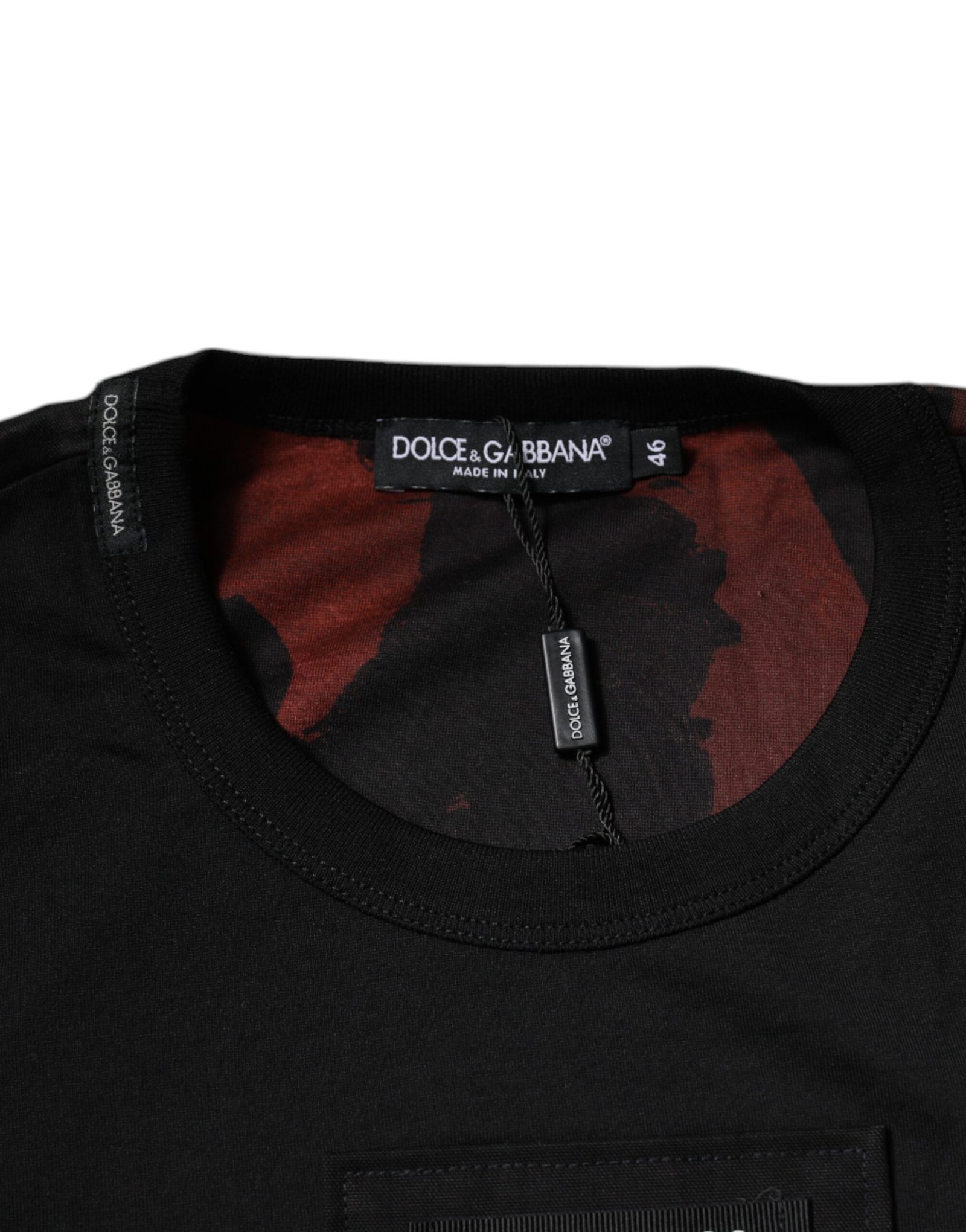 Multicolor Camouflage Crew Neck T-shirt - Image 5