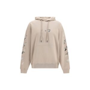 Essential Beige Soft Cotton Hoodie designed by Off-White