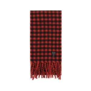 Multicolor Wool Aries Scarf designed by Ami Paris