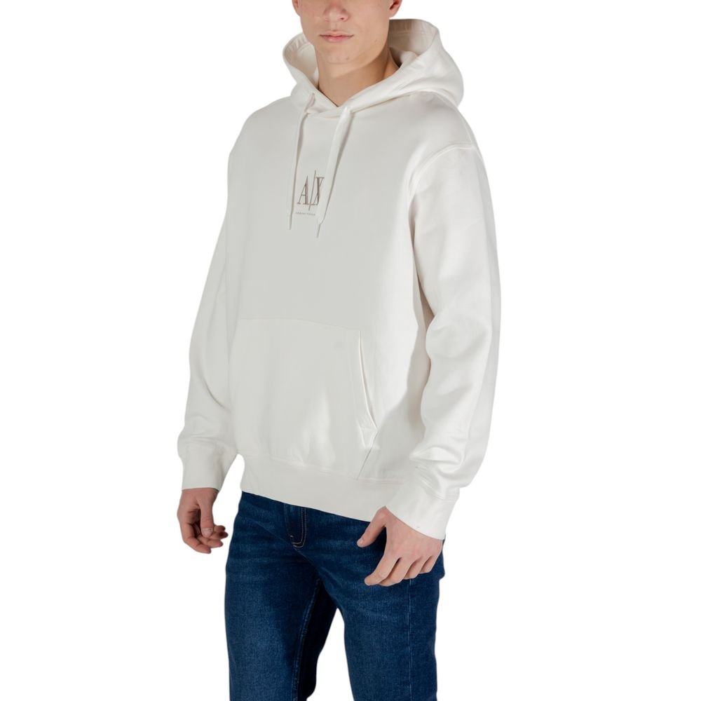 Cream Cotton Hoodie - Image 2