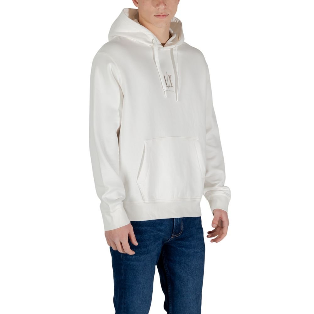 Cream Cotton Hoodie - Image 3