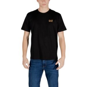 Smart Black Soft Cotton T-Shirt designed by Emporio Armani