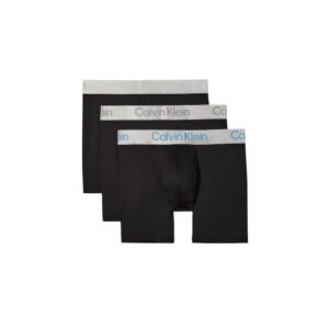Black And White Recycled Polyester Boxers