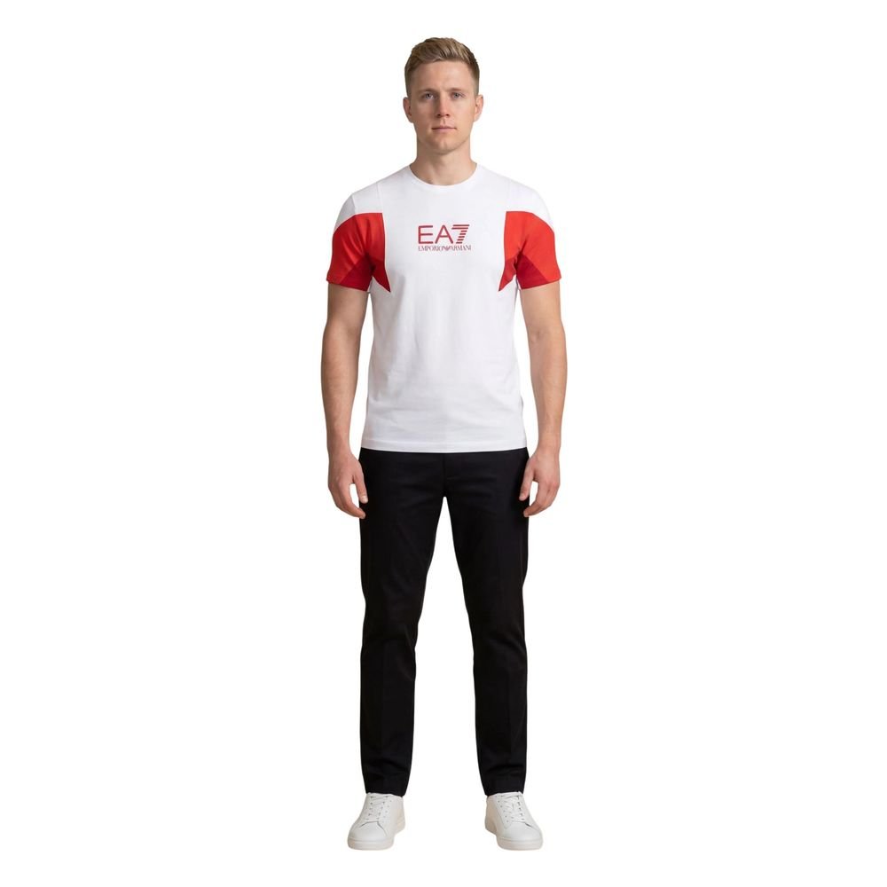 White Cotton T-Shirt - Image 2