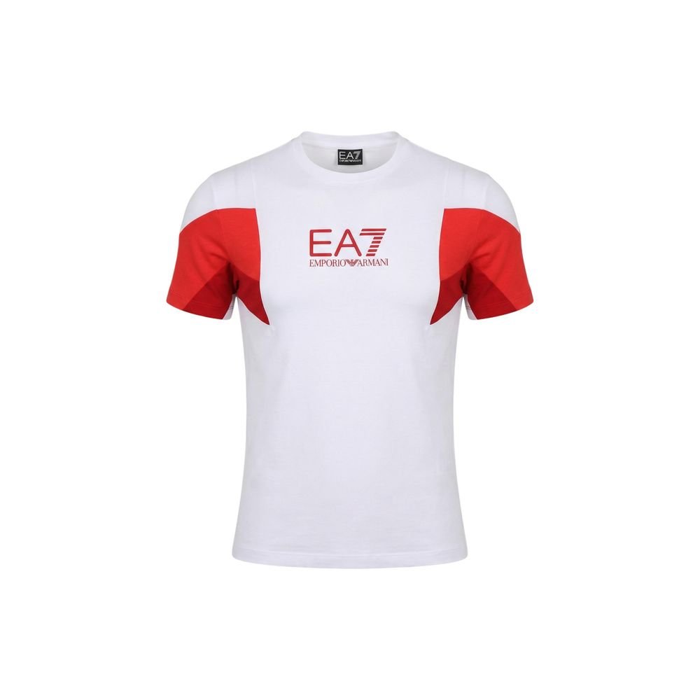 White Cotton T-Shirt - Image 5