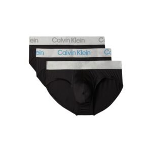 Black And White Recycled Polyester Briefs