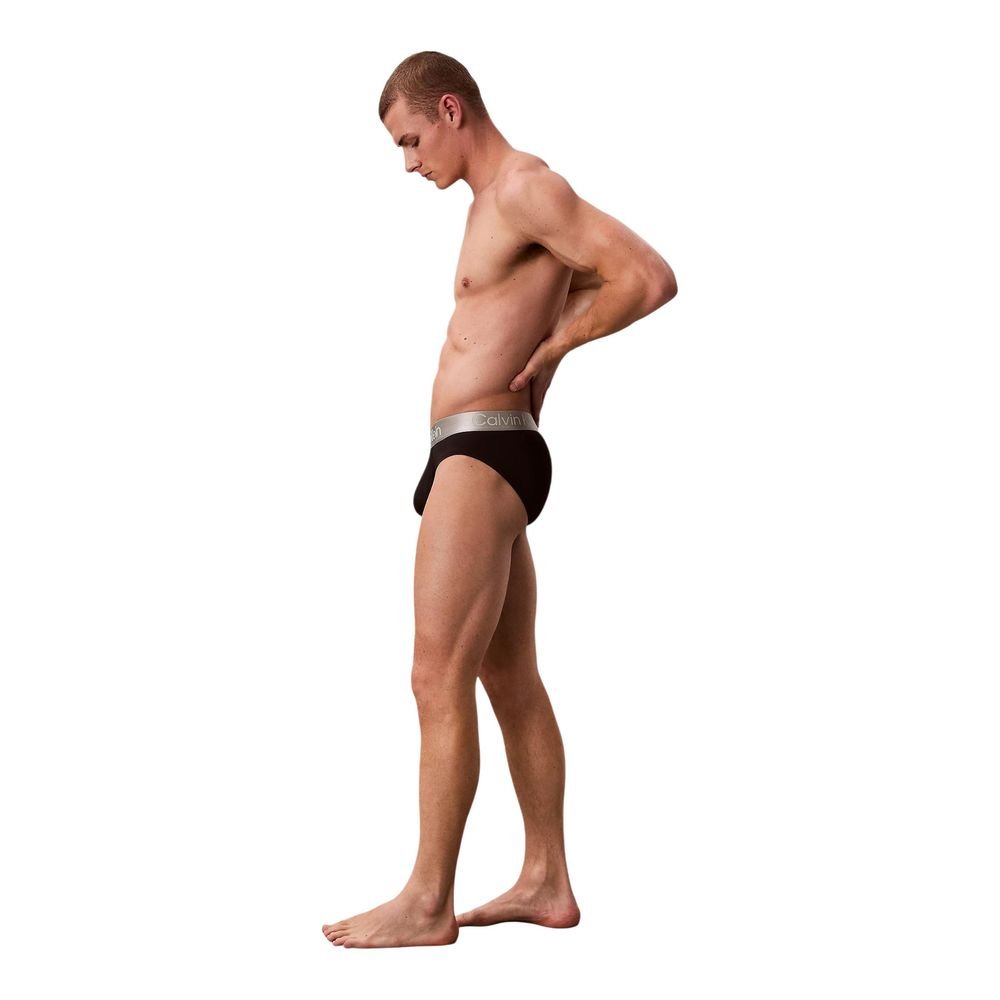 Black And White Recycled Polyester Briefs - Image 3