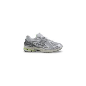 Gray Synthetic Athletic Sneakers