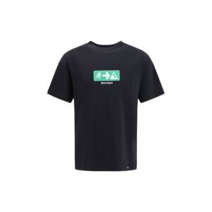 Stylish Black Soft Cotton Street T-Shirt designed by Palm Angels