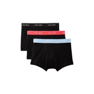 Black Cotton 3-Pack Boxers Underwear designed by Calvin Klein