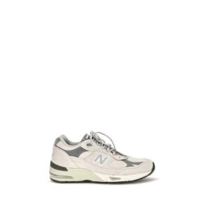 Gray Suede Leather Athletic Sneakers designed by New Balance