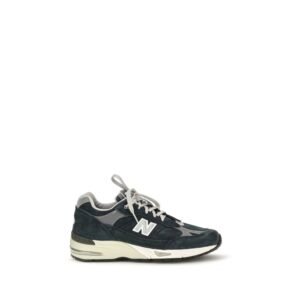 Blue Suede Leather Athletic Sneakers designed by New Balance