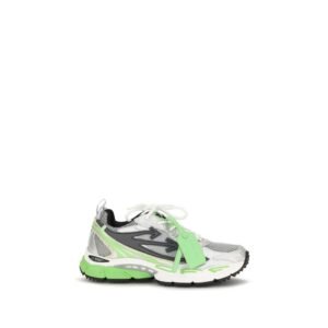 Stylish Bicolor Low Top Athletic Sneakers designed by Off-White