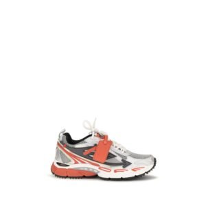 Essential Red Low Top Athletic Sneakers designed by Off-White