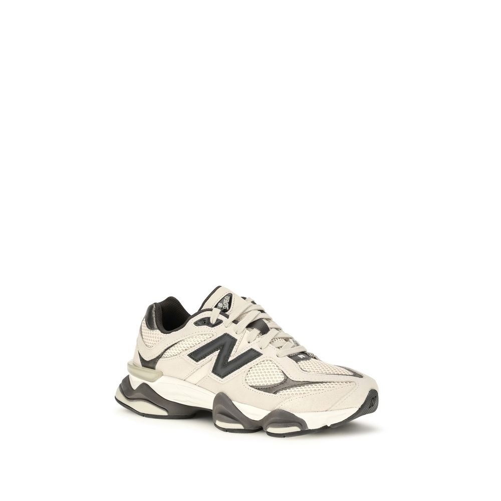 Beige Fabric 9060 Athletic Sneakers designed by New Balance - Image 2