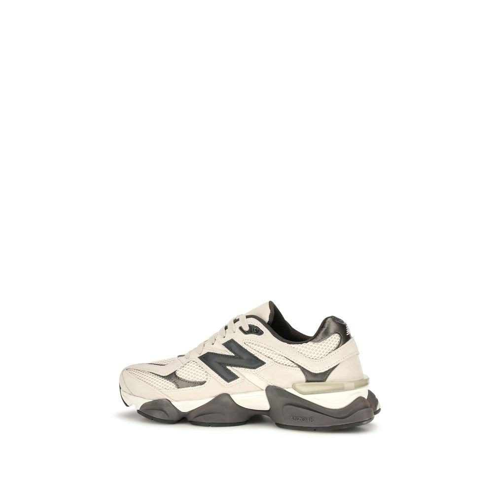 Beige Fabric 9060 Athletic Sneakers designed by New Balance - Image 3