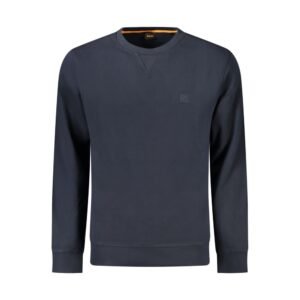 Blu Cotton Men Sweatshirt