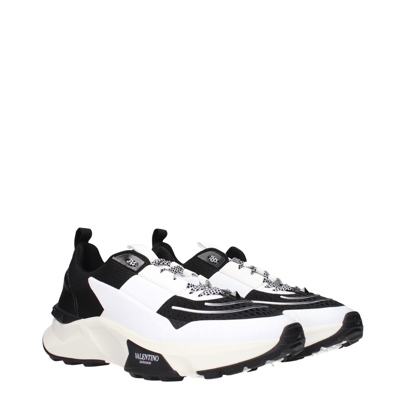 Black Fabric Athletic Sneakers designed by Valentino Garavani - Image 2