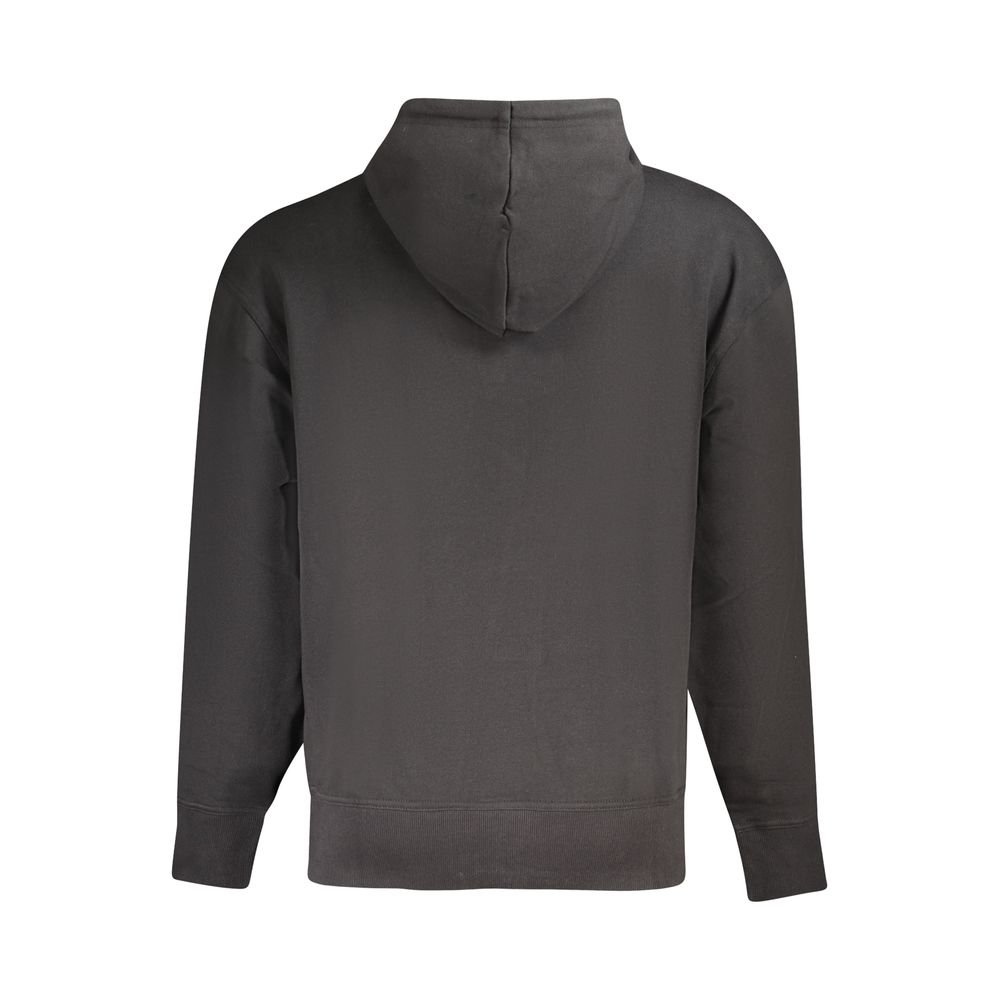 Stylish Black Cotton Mens Hoodie designed by Hugo Boss - Image 2
