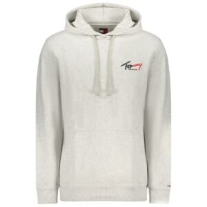 Gray Cotton Mens Sweatshirt designed by Tommy Hilfiger