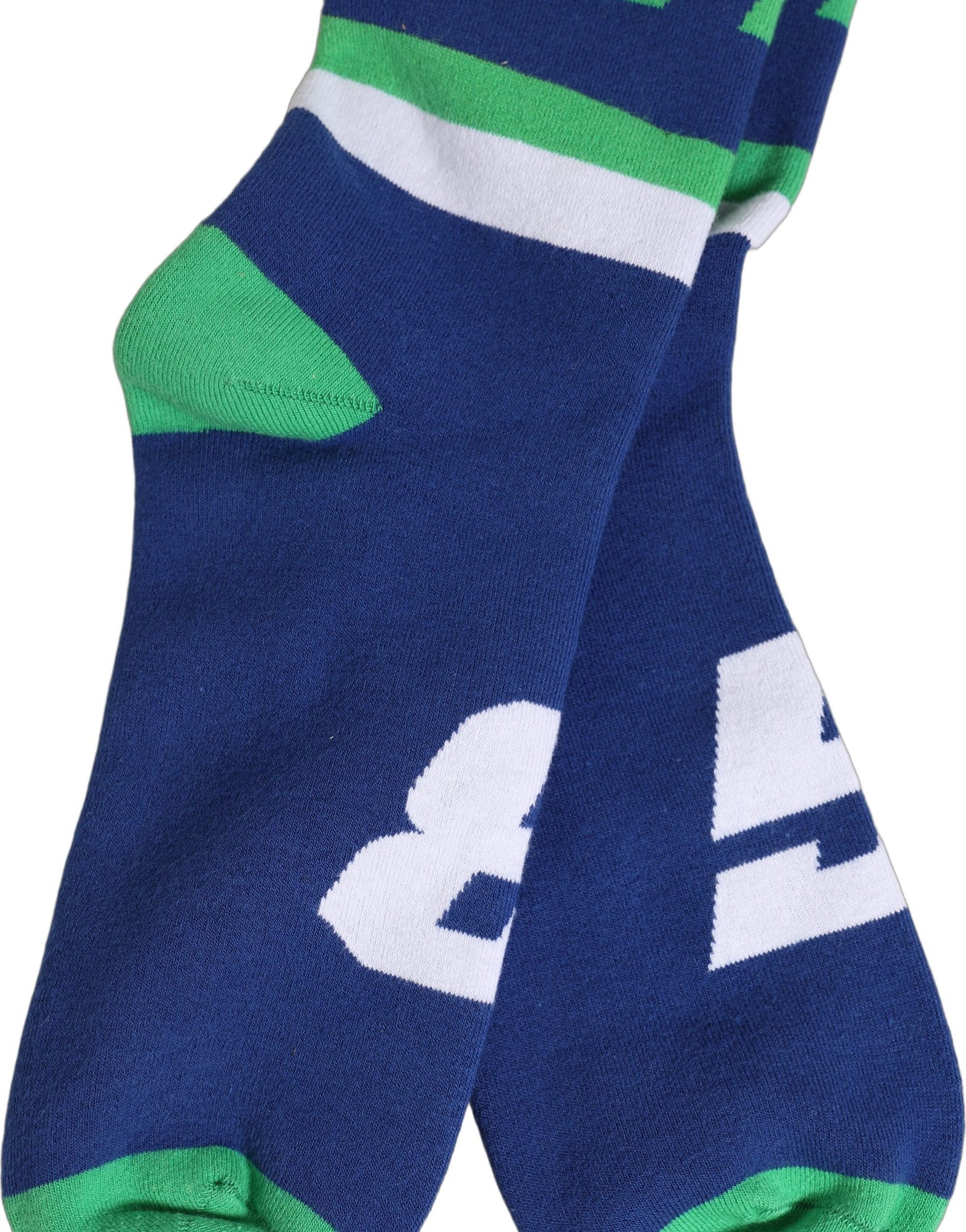 Multicolor Cotton Knee High Socks designed by Dolce&Gabbana - Image 4