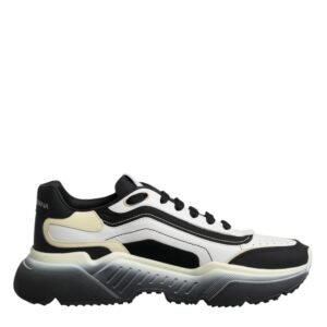 White Black Daymaster Sneakers designed by Dolce&Gabbana
