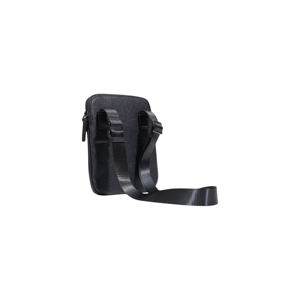 Black Polyester Messenger Bag designed by Armani Exchange - Image 4