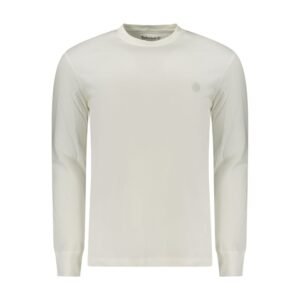 White Cotton Men's T-Shirt